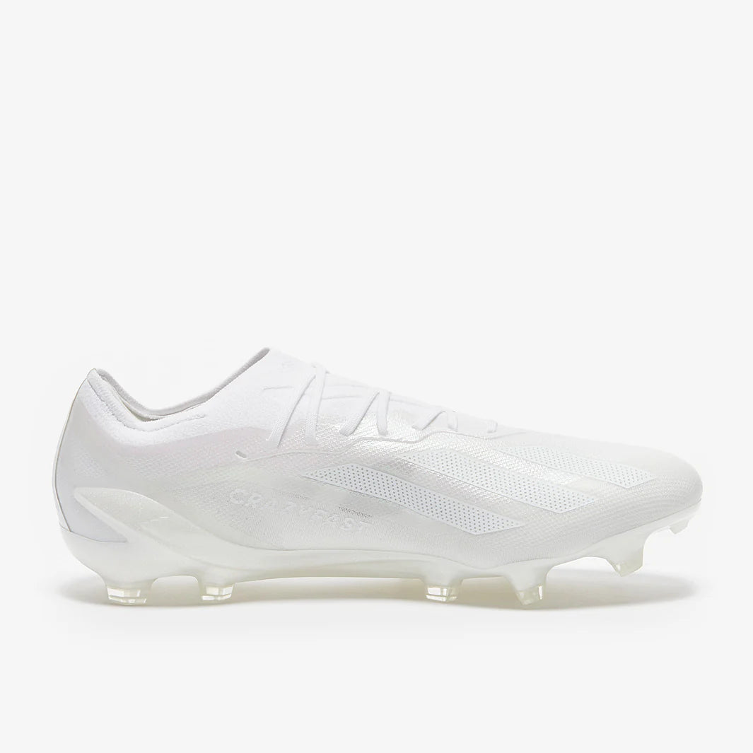 ADIDAS X CRAZYFAST.1 LACELESS FG WHITE