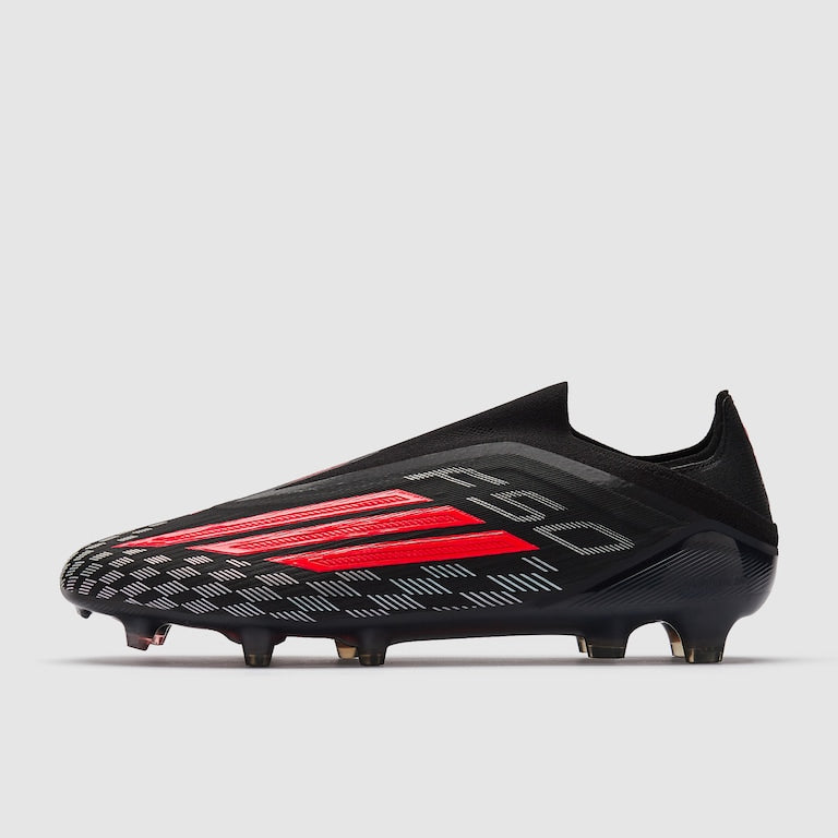 adidas F50 Elite Laceless FG - Black Red