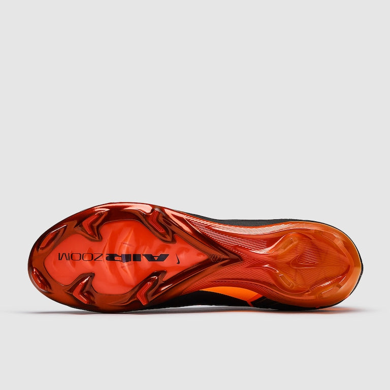 NIKE AIR ZOOM MERCURIAL VAPOR 16 ELITE FG - Black/orenge