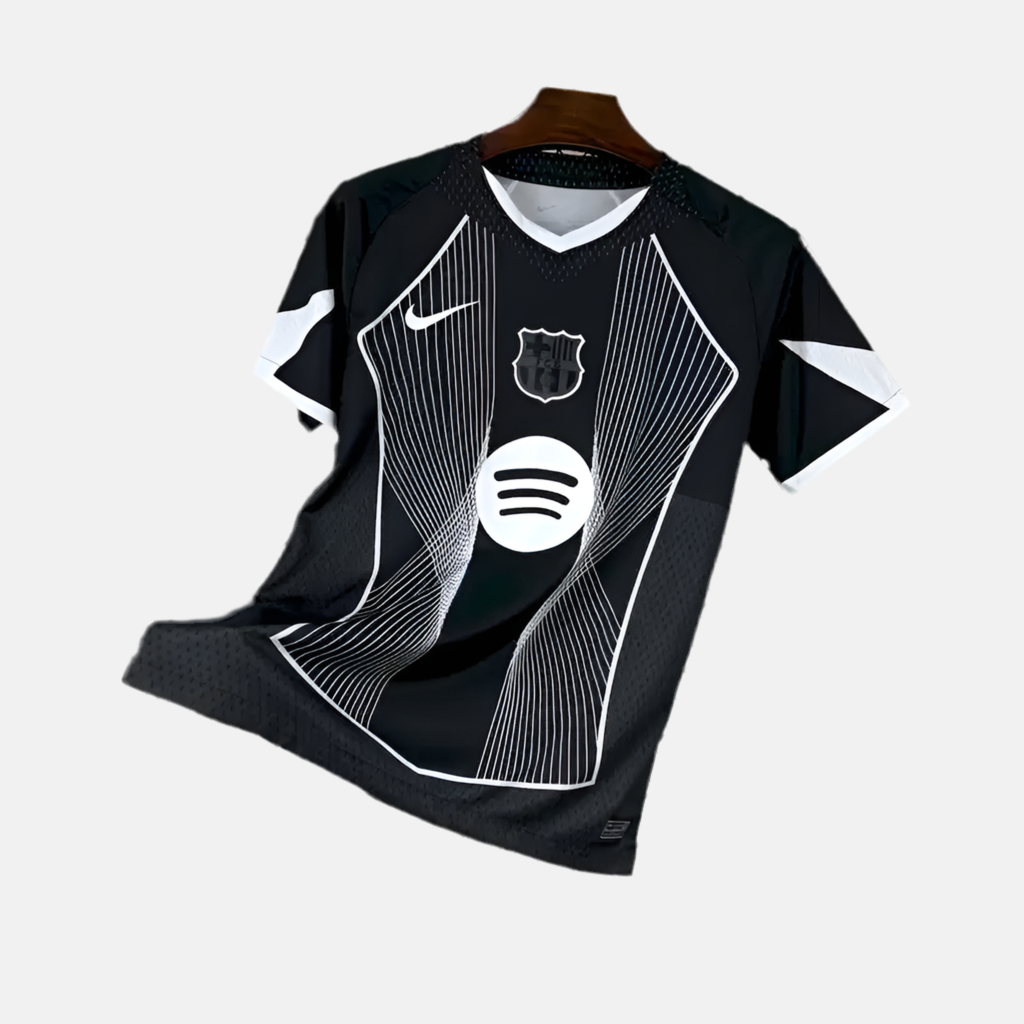 ברצלונה חולצת חוץ מיוחדת 25/26 - Black White