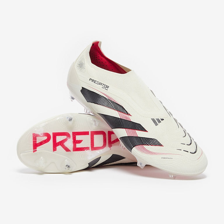 ADIDAS PREDATOR Laceless ELITE FG - White Navy