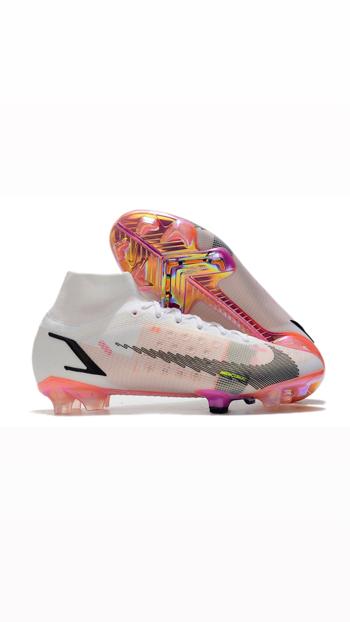 NIKE MERCURIAL VAPOR 14 ELITE FG - White Multicolor