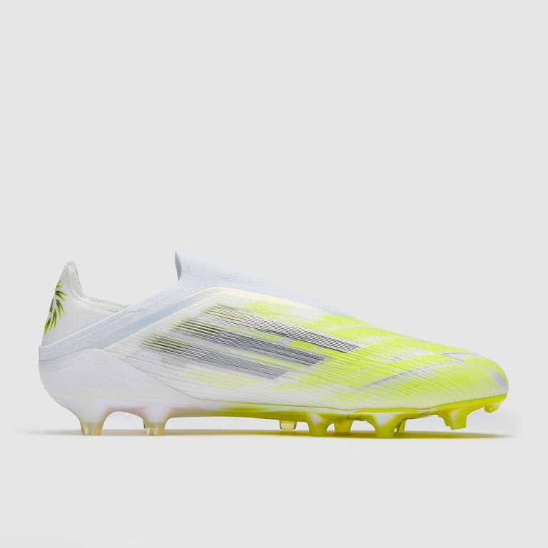 adidas F50 Elite Laceless FG - White Green
