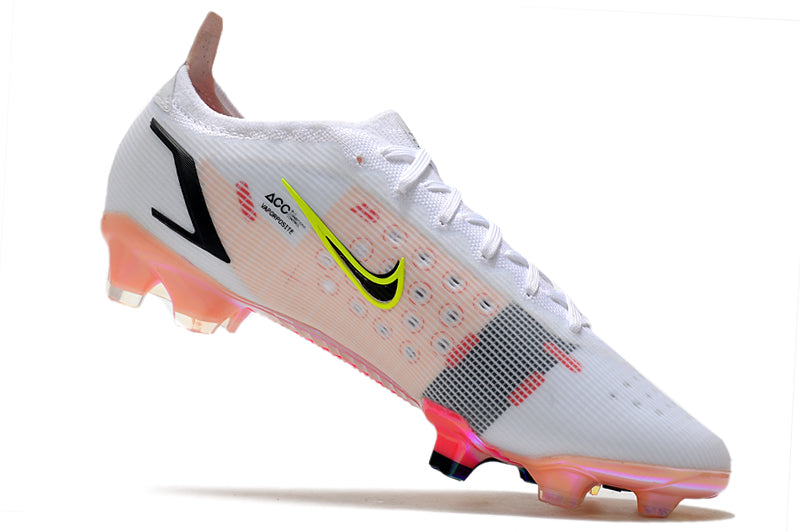 NIKE MERCURIAL VAPOR 14 ELITE FG - White Silver Pink