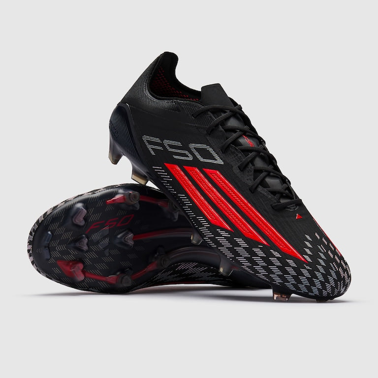 adidas F50 Elite FG - Black Red