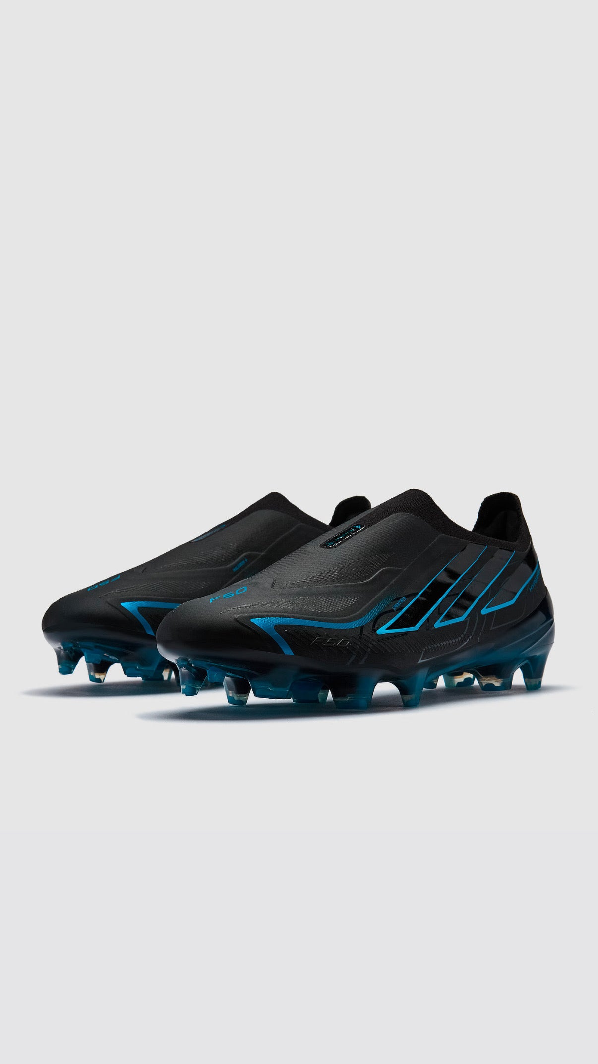 adidas F50 HyperFast LaceLess Elite FG BLACK VOLT
