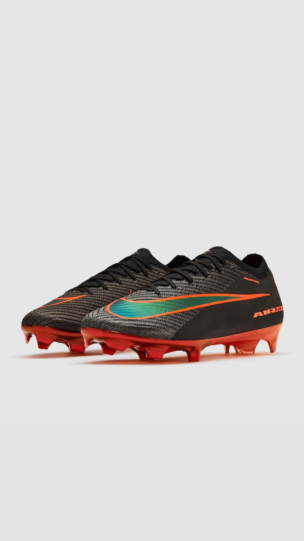 NIKE AIR ZOOM MERCURIAL VAPOR 16 ELITE FG - Black/orenge