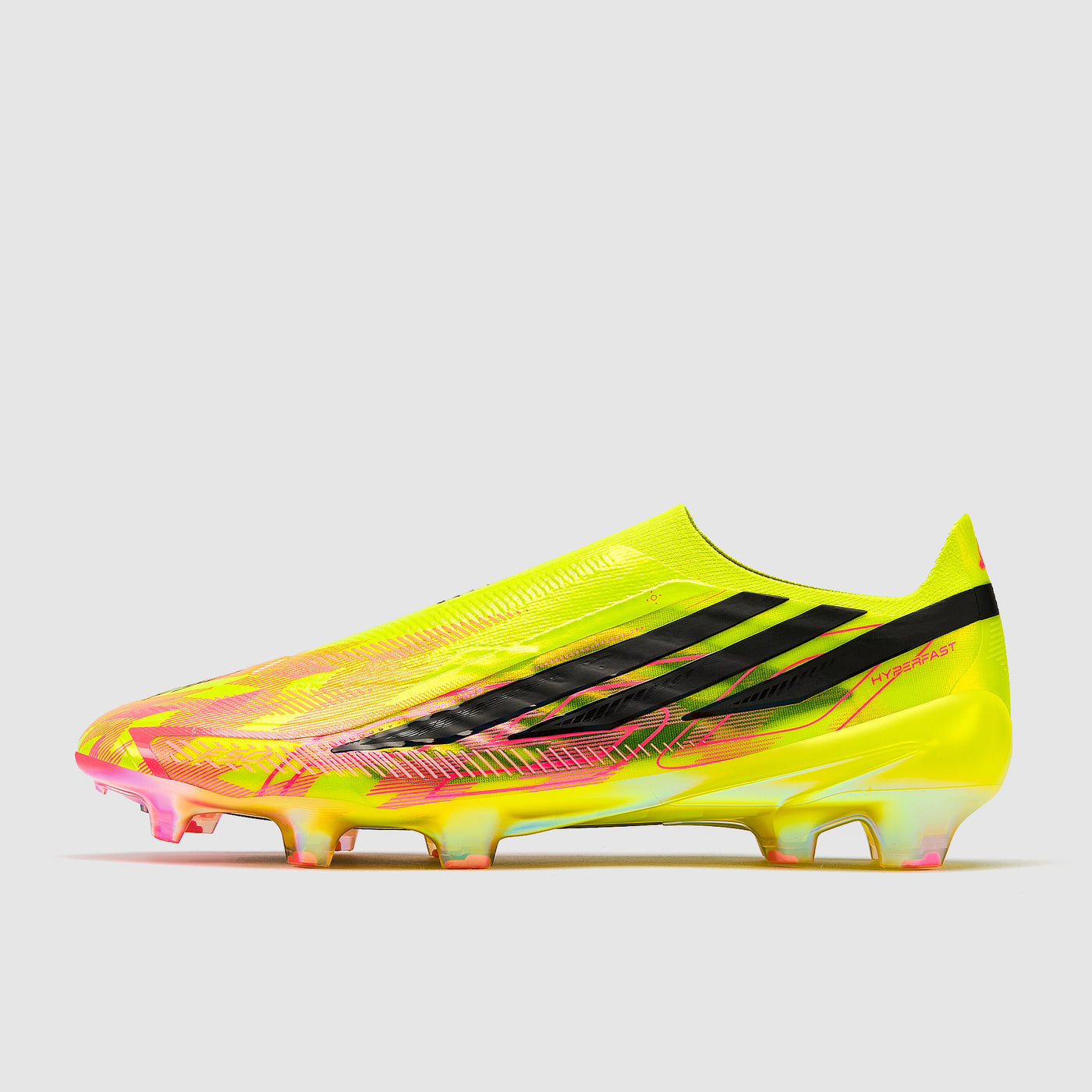 adidas F50 HyperFast LaceLess Elite FG Solar Yellow