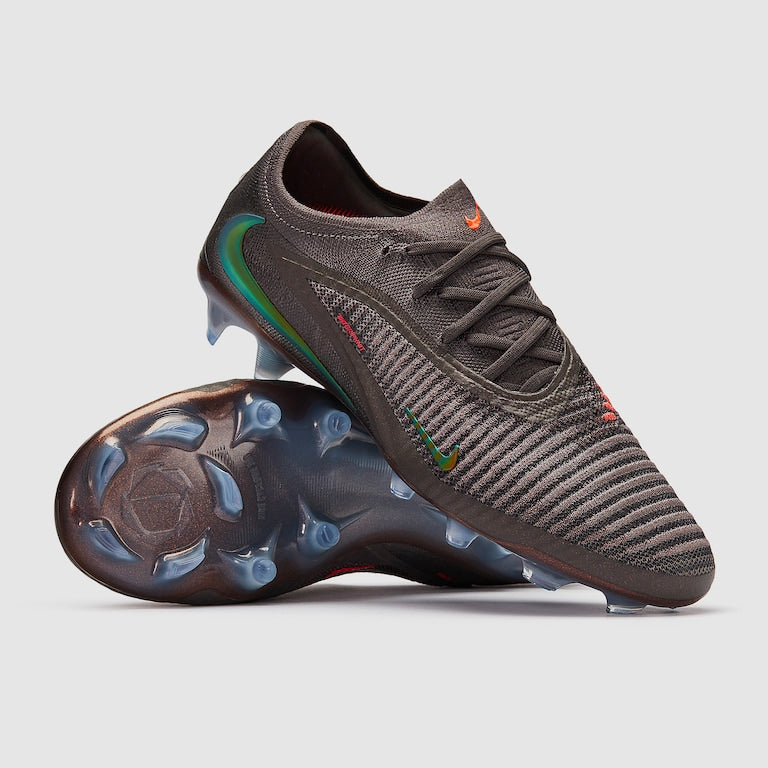 NIKE PHANTOM 6 ELITE LOW FG - black/orenge