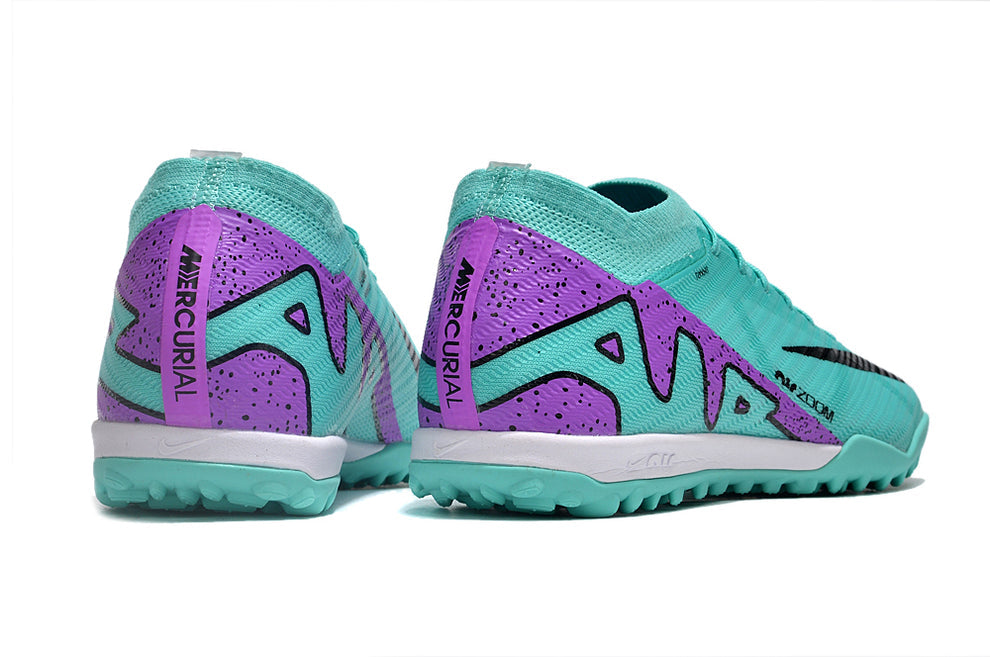(מידות ילדים) נעלי כדורגל ״Nike״ קטרגל - Turquoise Purple