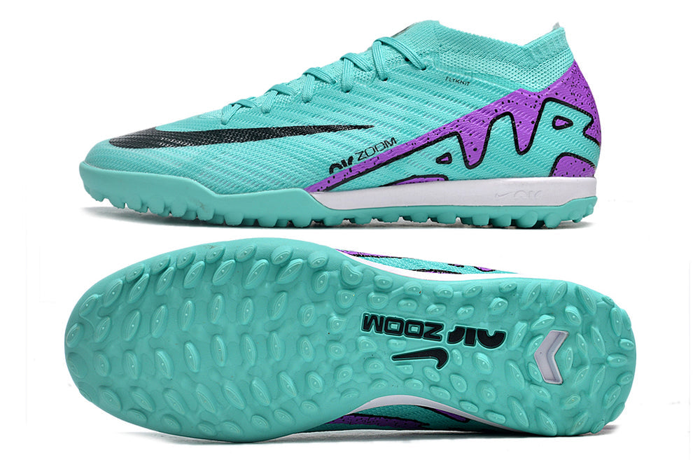 (מידות ילדים) נעלי כדורגל ״Nike״ קטרגל - Turquoise Purple