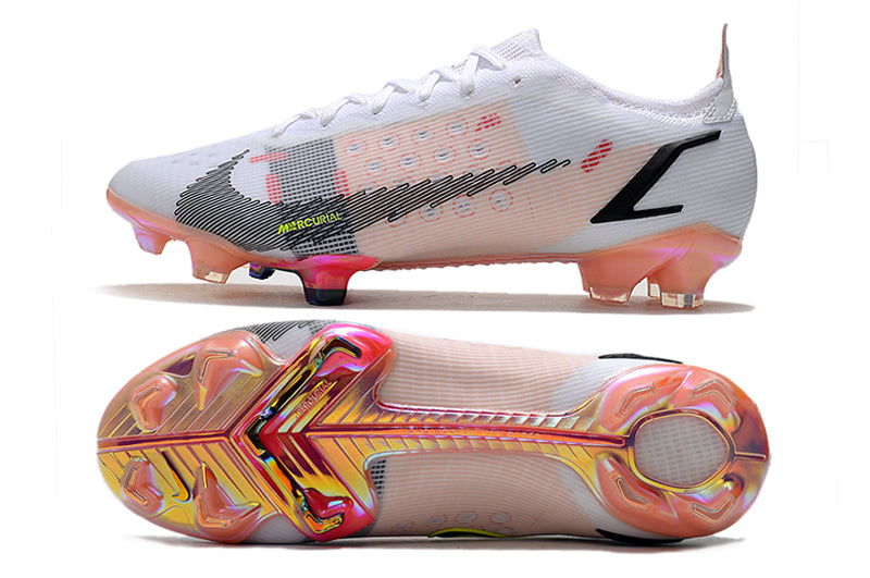 NIKE MERCURIAL VAPOR 14 ELITE FG - White Silver Pink