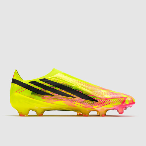 adidas F50 HyperFast LaceLess Elite FG Solar Yellow