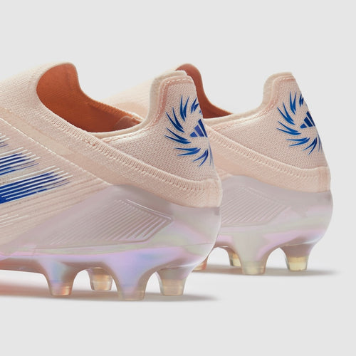 adidas F50 Elite Laceless FG - White Blue