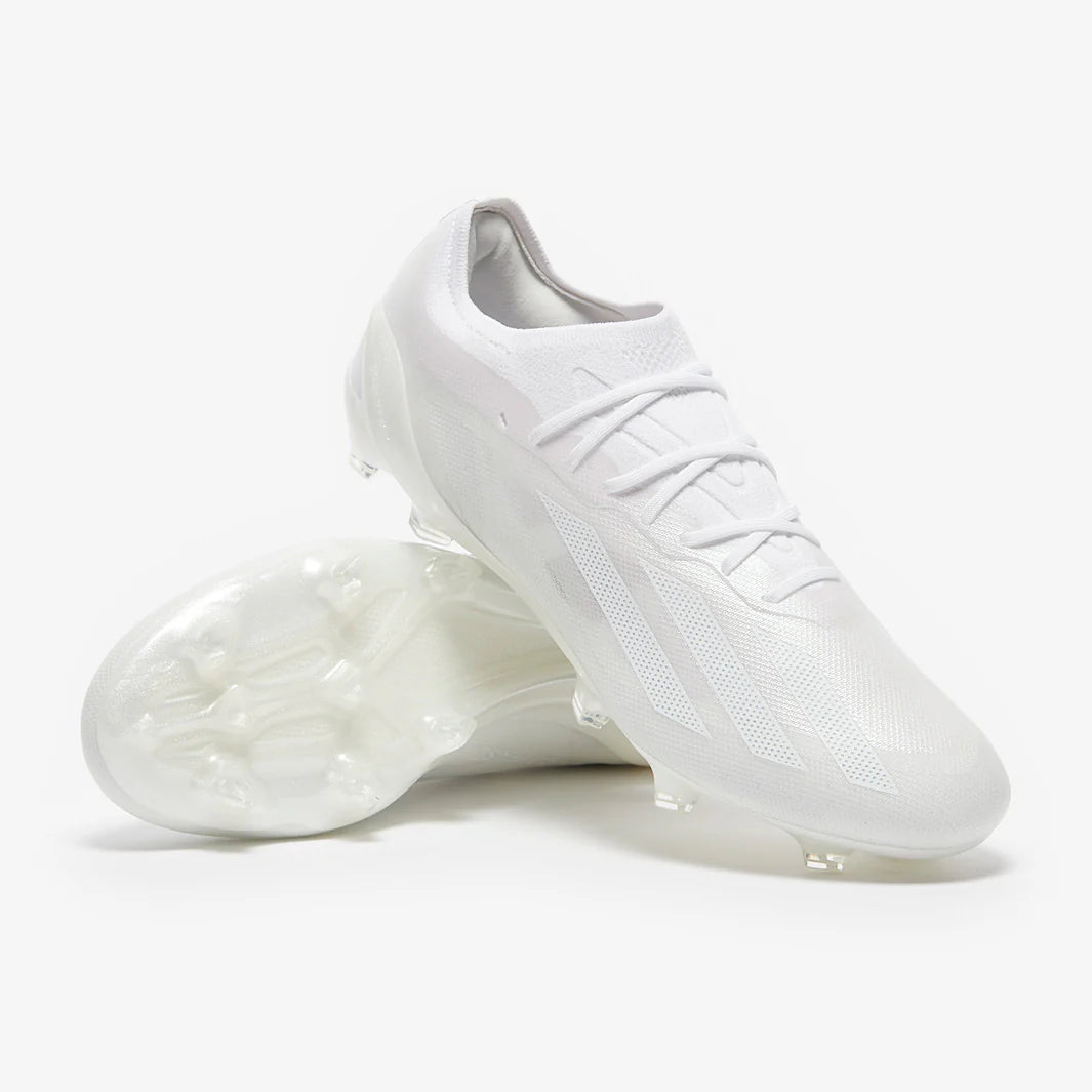ADIDAS X CRAZYFAST.1 LACELESS FG WHITE