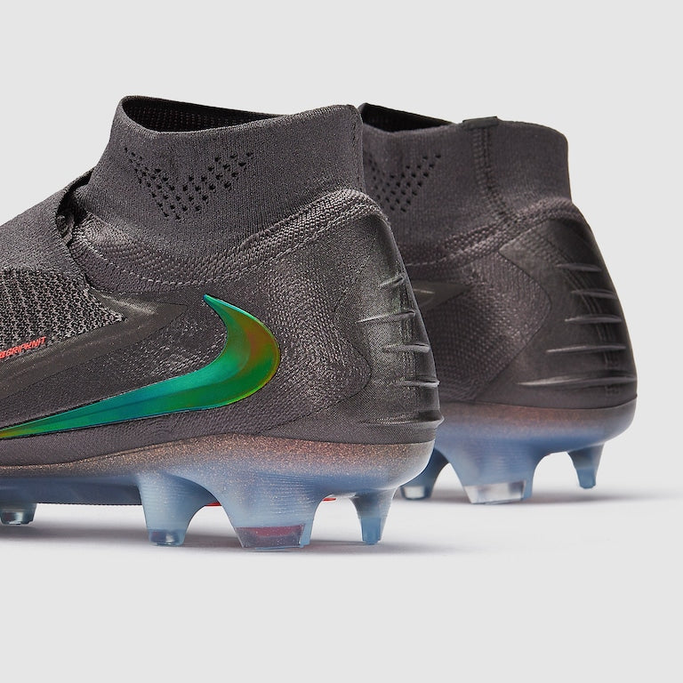 NIKE PHANTOM 6 ELITE HIGH FG - black/orenge