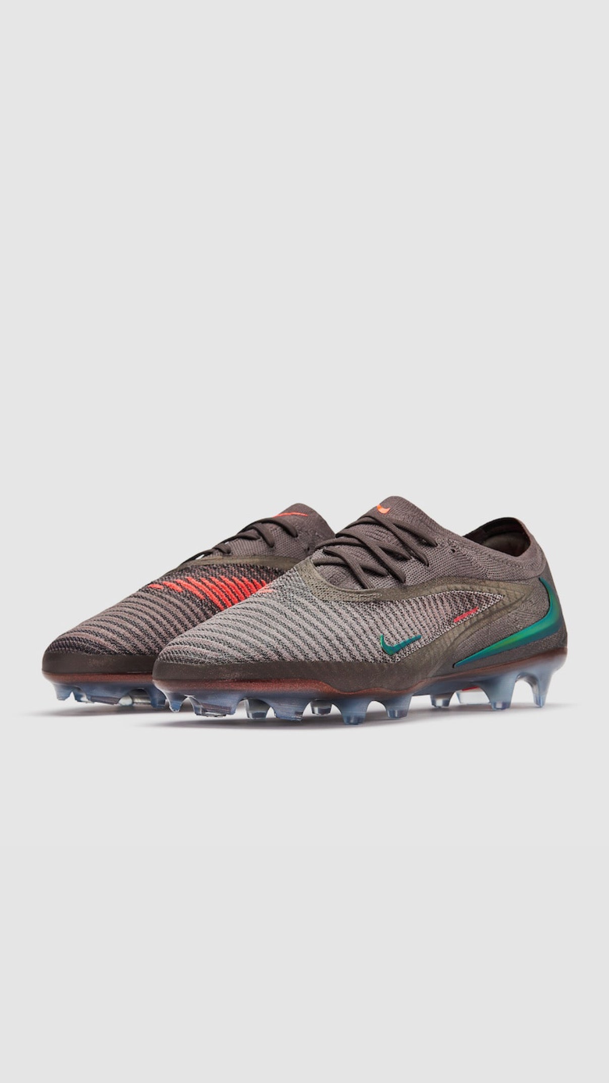 NIKE PHANTOM 6 ELITE LOW FG - black/orenge