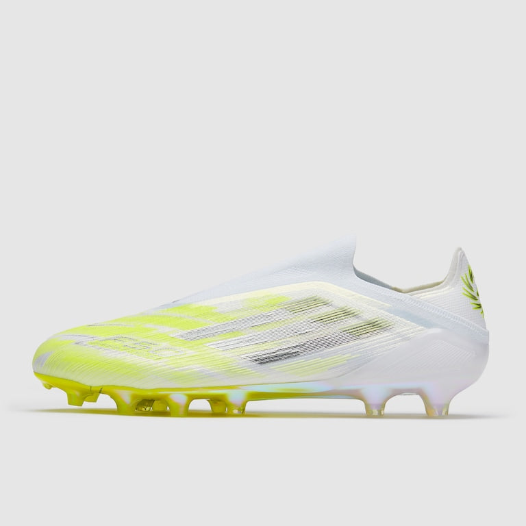 adidas F50 Elite Laceless FG - White Green