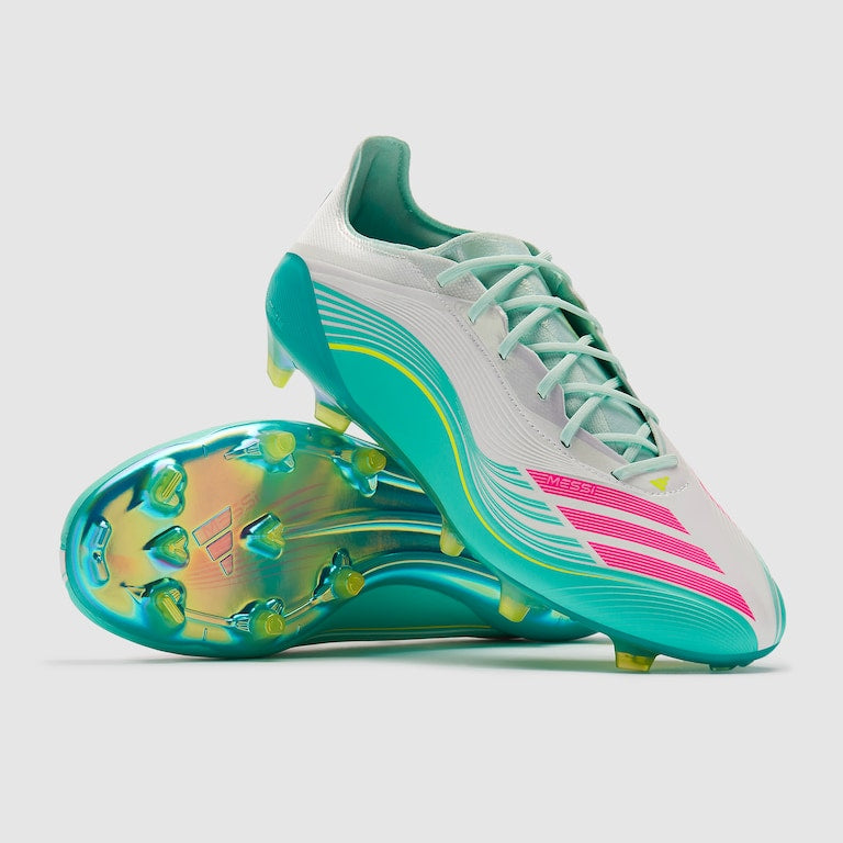adidas X messi F50 Elite FG - White Turquoise