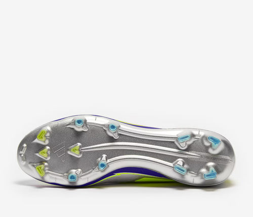 adidas F50 Elite FG - Silver Blue Volt