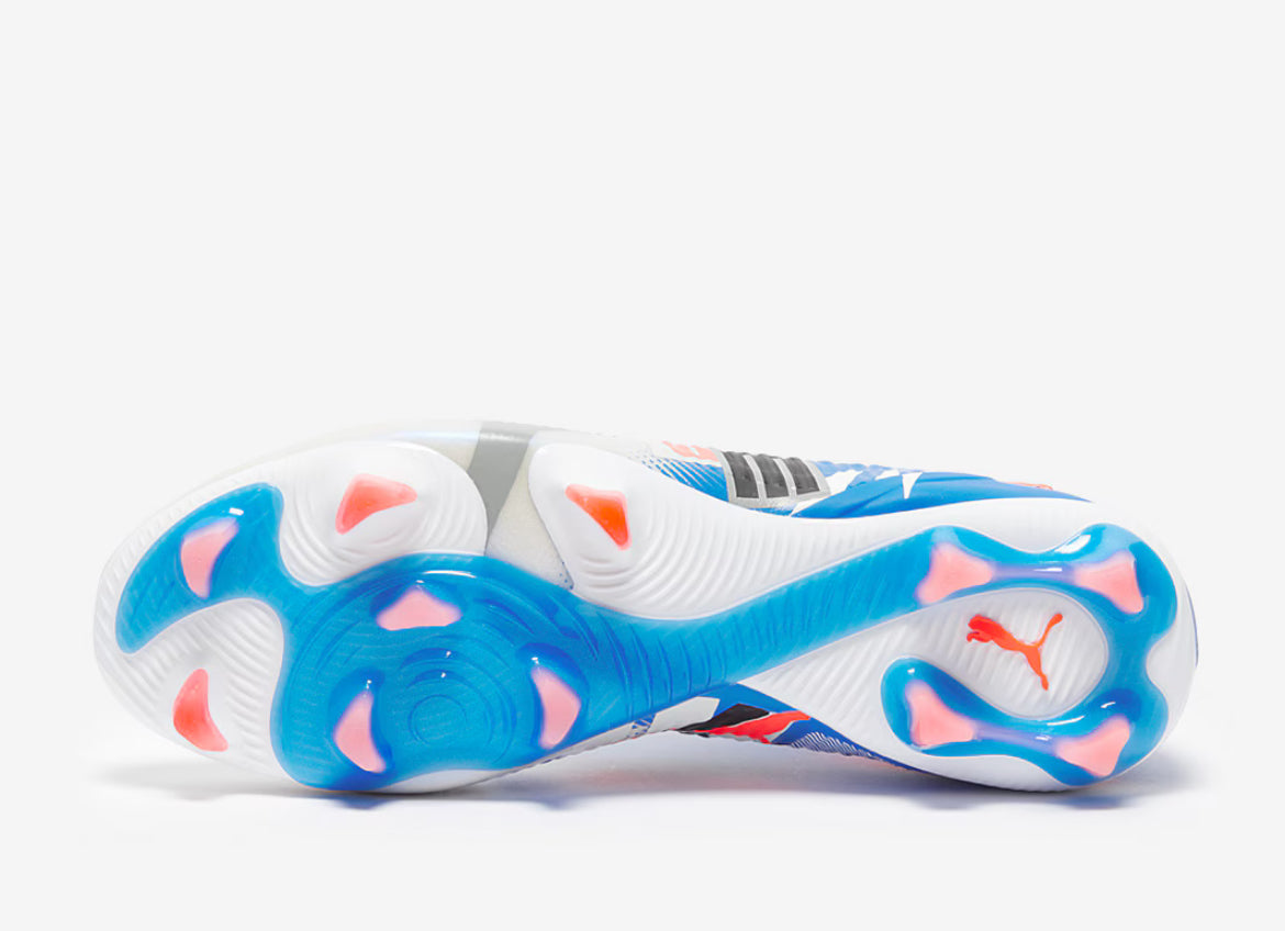PUMA FUTURE 8 ULTIMATE FG - White Blue Orange