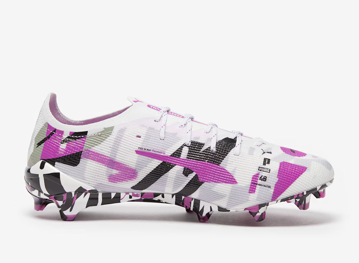 PUMA ULTRA ULTIMATE 5 FG - White Purple