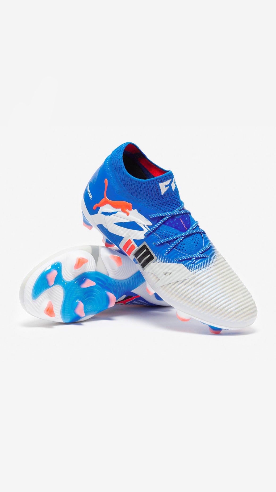 PUMA FUTURE 8 ULTIMATE FG - White Blue Orange