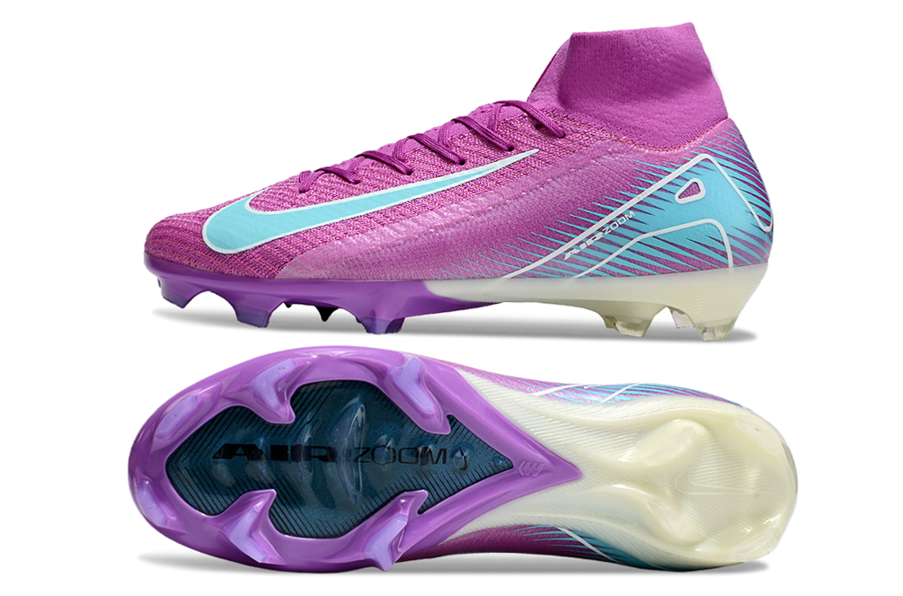 Nike Air Zoom Mercurial Superfly 16 Elite  FG - Purple Blue