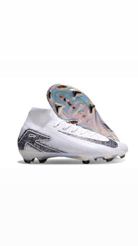 Nike Air Zoom Mercurial Superfly 16 Elite  FG - White Silver