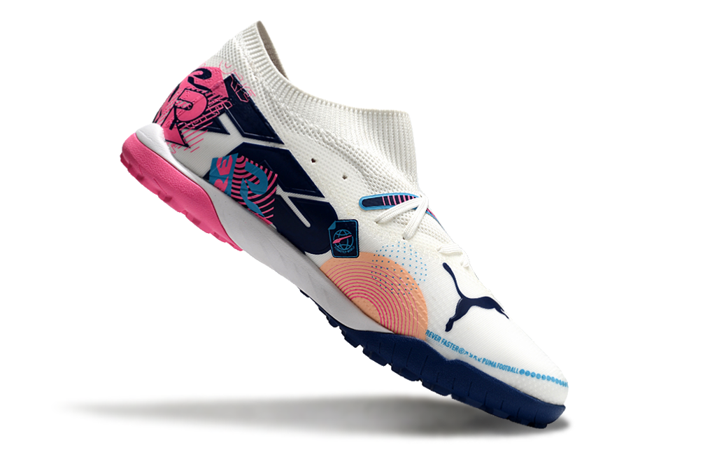 נעלי כדורגל ״Puma״ קטרגל - White Navy Pink