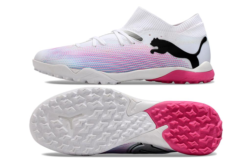 נעלי כדורגל ״Puma״ קטרגל - White Pink