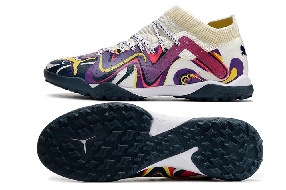 נעלי כדורגל ״Puma״ קטרגל - White Purple