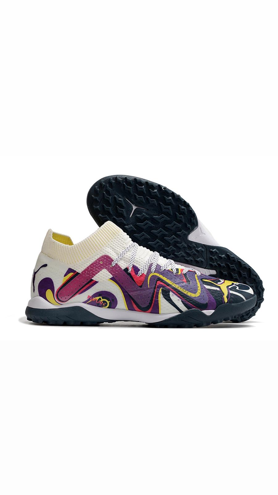 נעלי כדורגל ״Puma״ קטרגל - White Purple