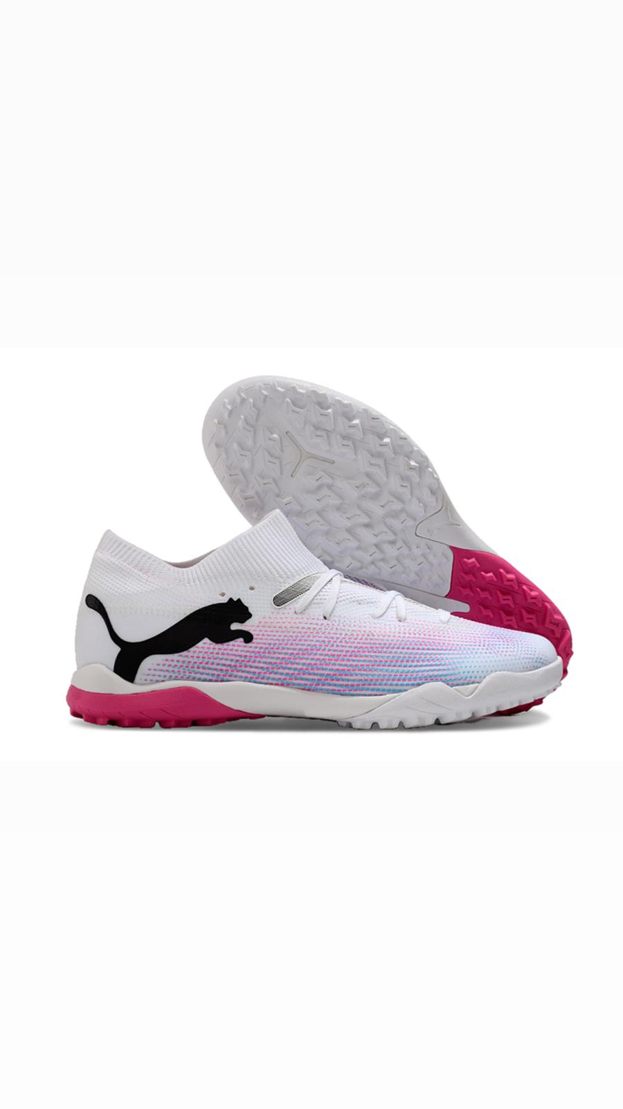 נעלי כדורגל ״Puma״ קטרגל - White Pink