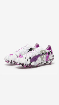 PUMA ULTRA ULTIMATE 5 FG - White Purple