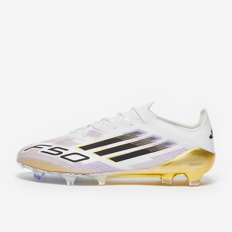adidas F50 Elite FG - White Gold Black
