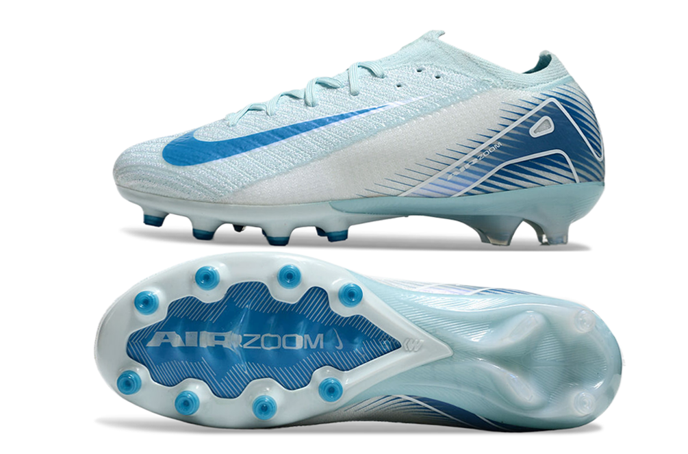 NIKE AIR ZOOM MERCURIAL VAPOR 16 ELITE AG BLUE WHITE