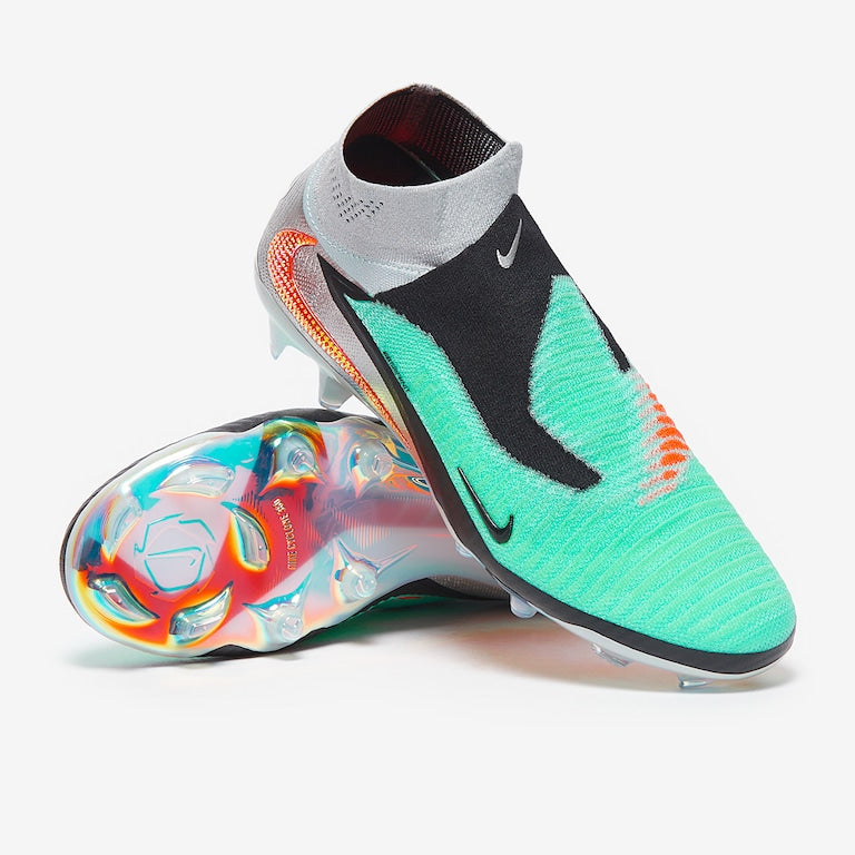 NIKE PHANTOM 6 ELITE HIGH FG - Green Orange