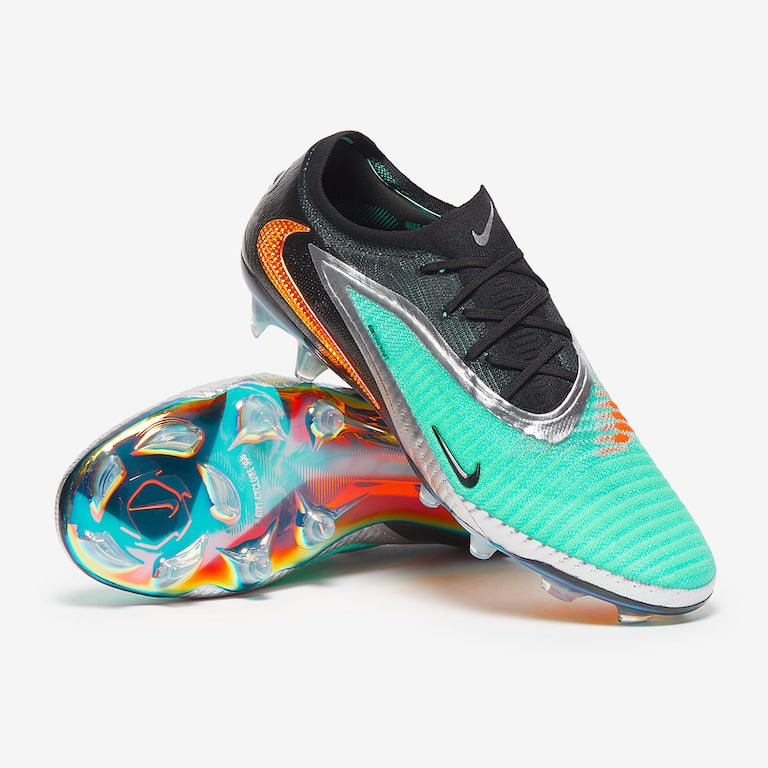 NIKE PHANTOM 6 ELITE LOW FG - Green Orange