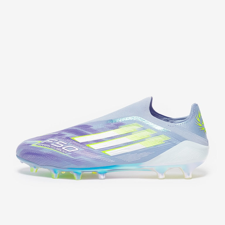 adidas F50 Laceless Elite FG - Light Blue Green