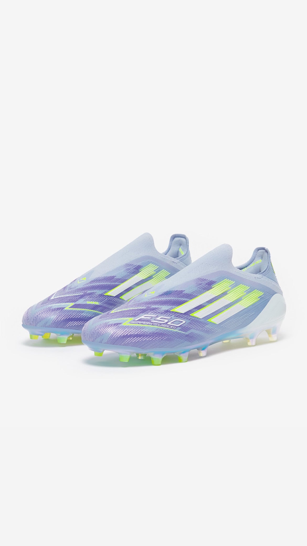 adidas F50 Laceless Elite FG - Light Blue Green