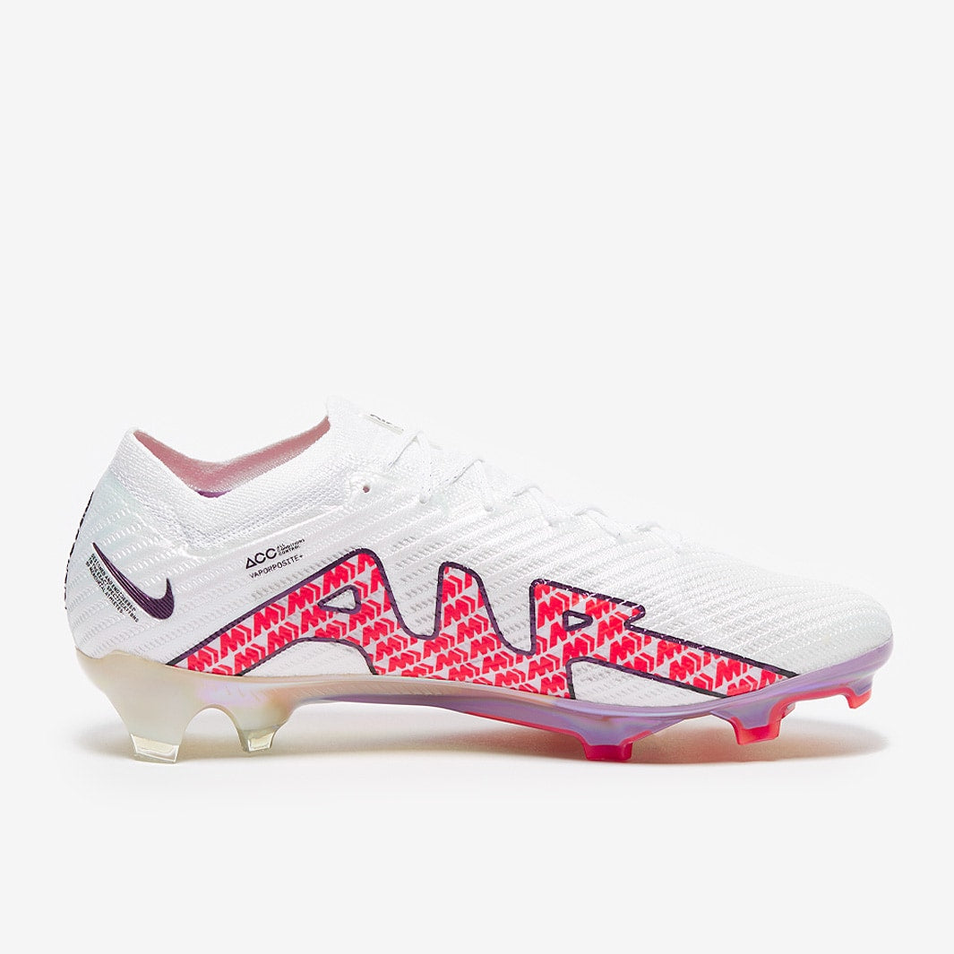 Nike Air Zoom Mercurial Vapor 15 FG - White Pink Purple