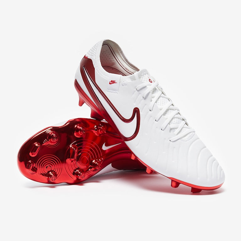 NIKE TIEMPO LEGEND ELITE FG - White Red