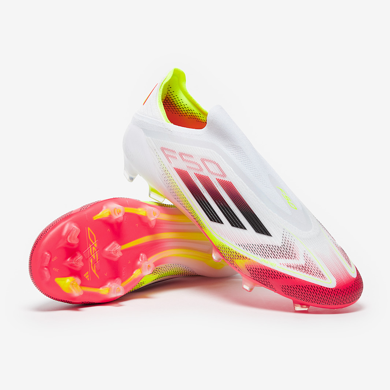 adidas F50 Elite FG lacless - Red White Volt