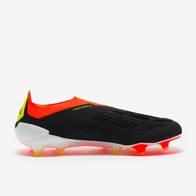 ADIDAS PREDATOR Laceless ELITE FG - Black Orange