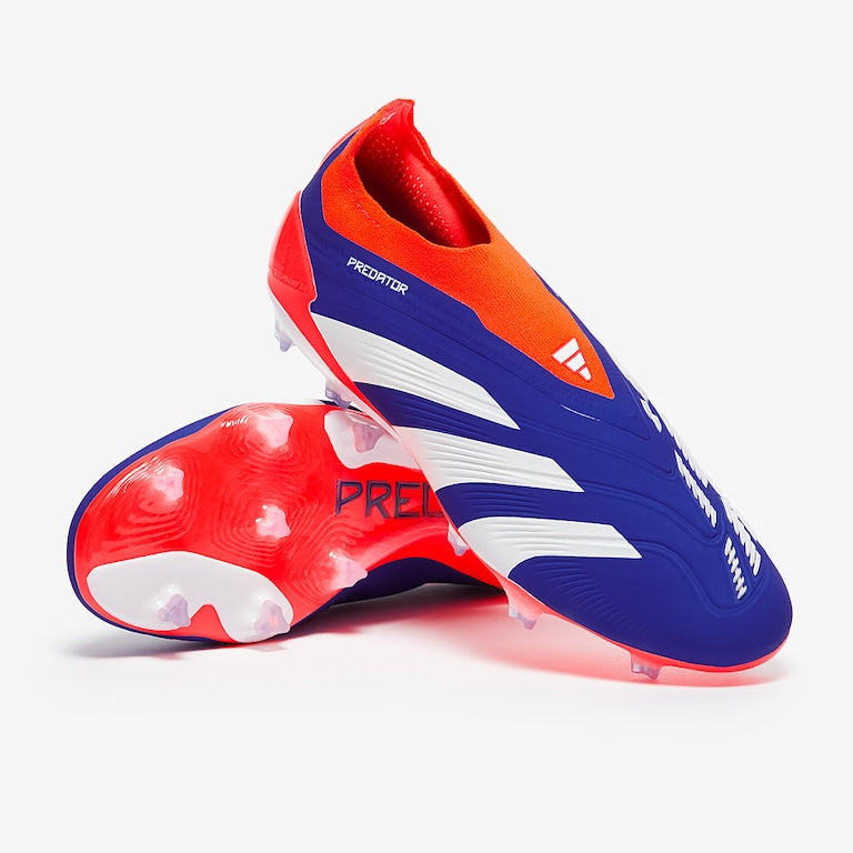 ADIDAS PREDATOR ELITE Laceless FG - Blue Orange