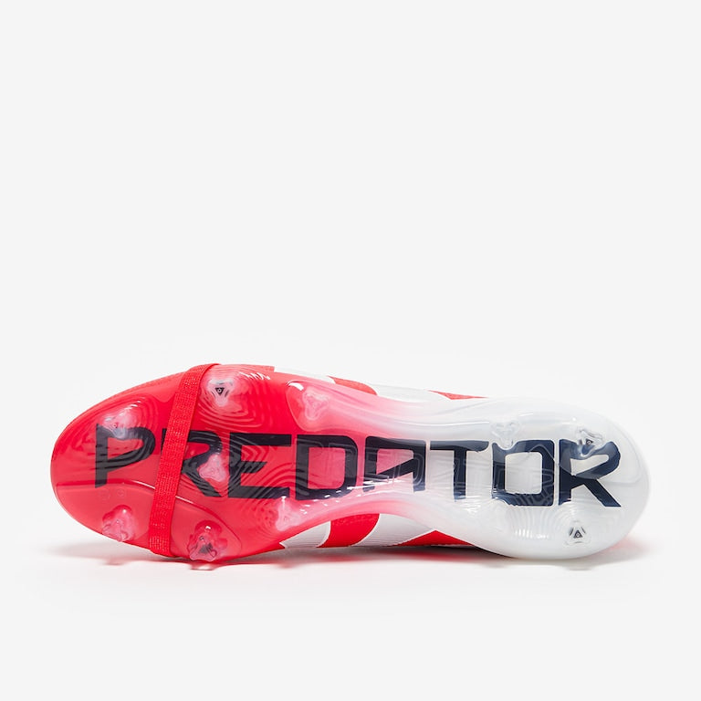 ADIDAS PREDATOR ELITE TONGUE FG - Red White
