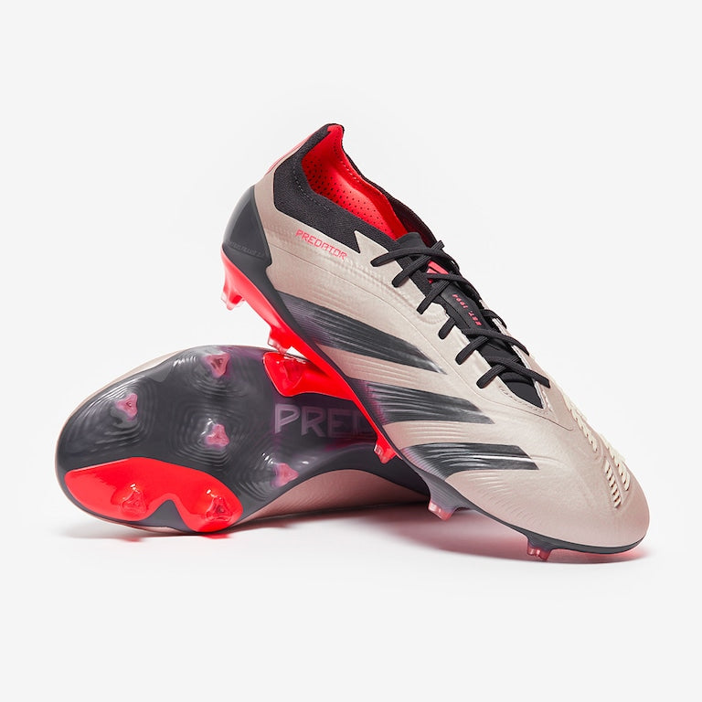 ADIDAS PREDATOR ELITE FG - Beige Black