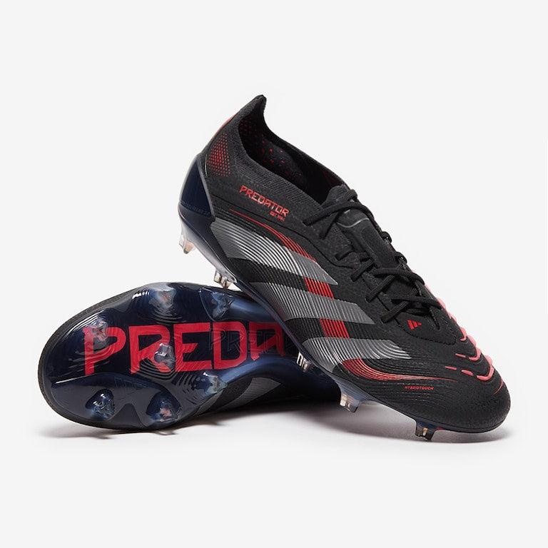 ADIDAS PREDATOR ELITE FG - Black Red