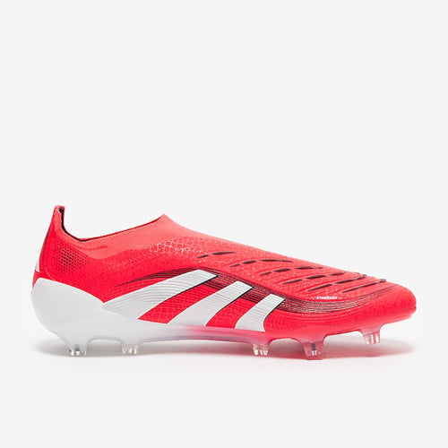 ADIDAS PREDATOR ELITE Laceless FG - Red White